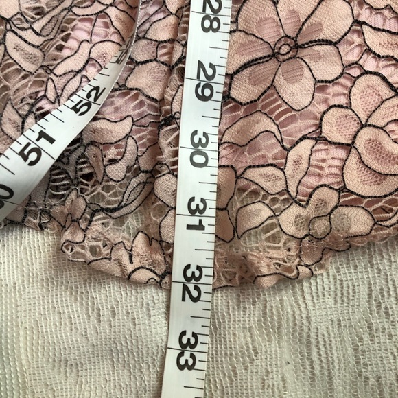 As U wish floral lace fit and flare pink dress - Picture 6 of 8